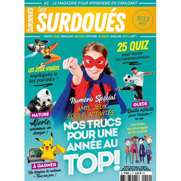 Les Surdoués magazine n°2 - couverture