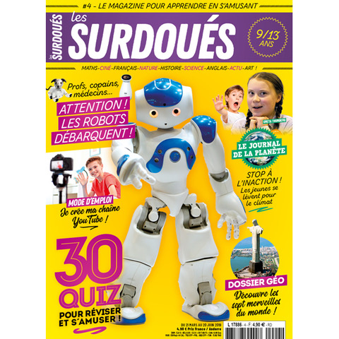 Les Surdoués magazine n°4 - couverture