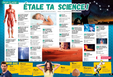 Les Surdoues magazine 15 -quiz science